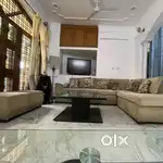 9 seater L type sofa