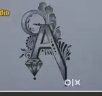 Caligraphy of letters a to z order now and gift to yours loves ones