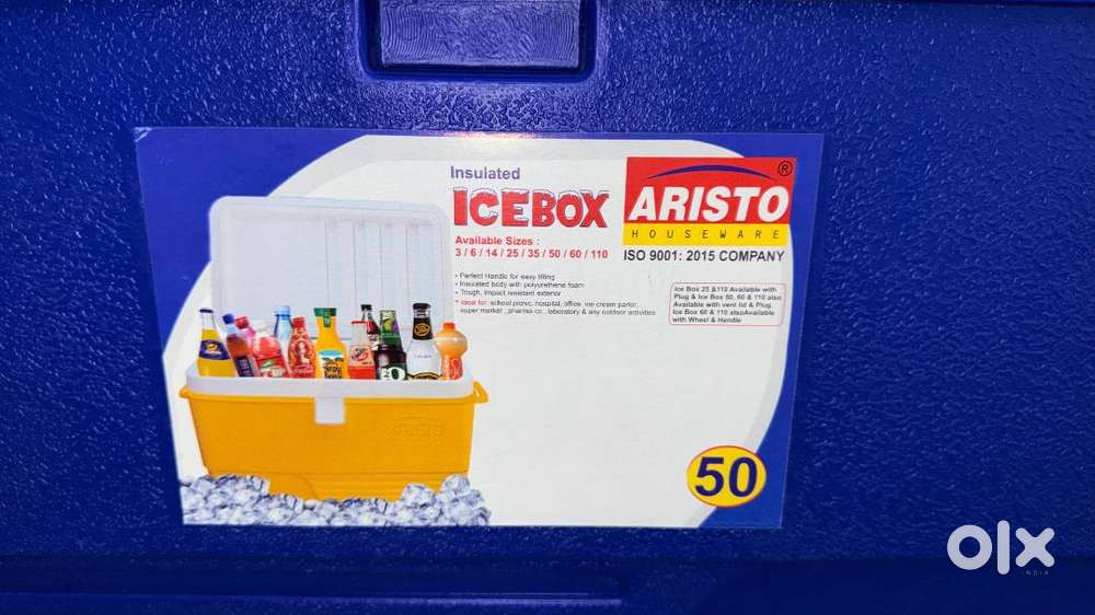Aristo brand Ice Box (Blue 50 L)