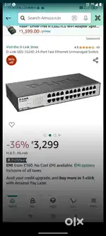 D-link Ethernet Switch 24 ports