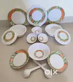 Steel utensils, Dinner set, Tiffin box, Pickle jar, Water pots