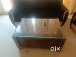 Sofa set along with table