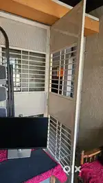 Double door Grill gate for balcony