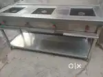 Commercial kitchen set up