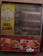 stainless steel Display counters.