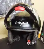 Vega FlipUp HELMET Dx Camouflage ISI Certified Mat Finish for Resale.
