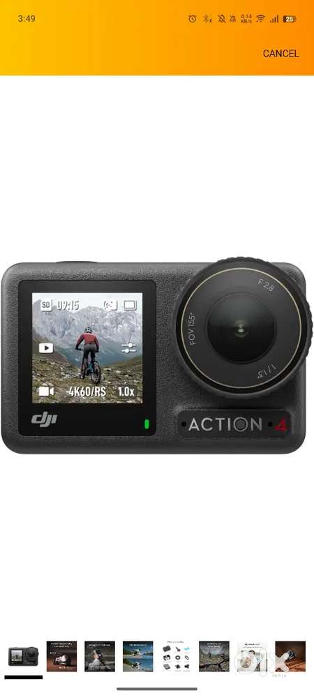 DJI action 4 cemara