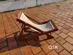 Deck chair relaxing Sleep dream strong Teak wood
