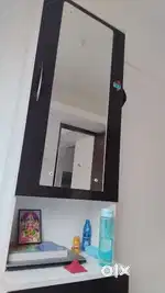 King Size Bed with Mattress and Dressing table