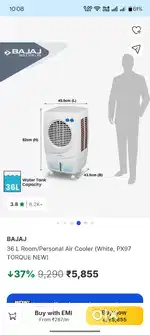 Bajaj air cooler