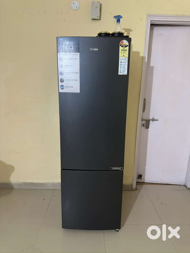 Haier Double Door 265L bottom mount convertible fridge