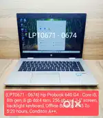 (LPT0671 - 0674) Hp Probook 640 G4 second hand laptop
