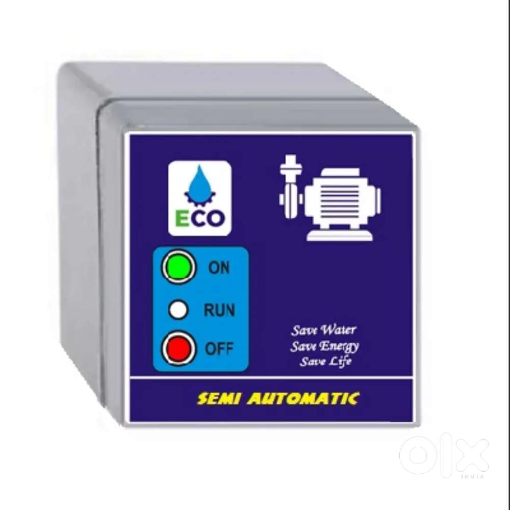 SEMI AUTOMATIC WATER PUMP CONTROLLER