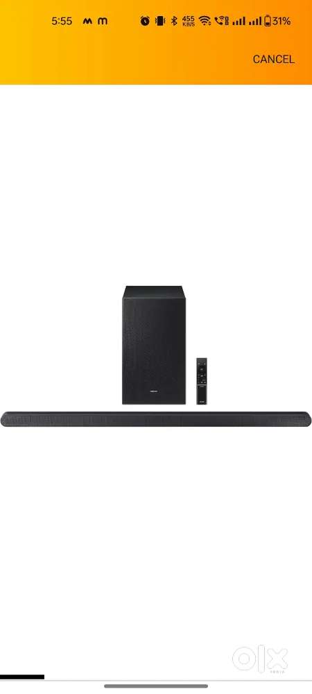 Samsung soundbar Model HW-S700D XL new peti pack