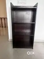 Wooden Bookcase (Shelf) - Dark Brown