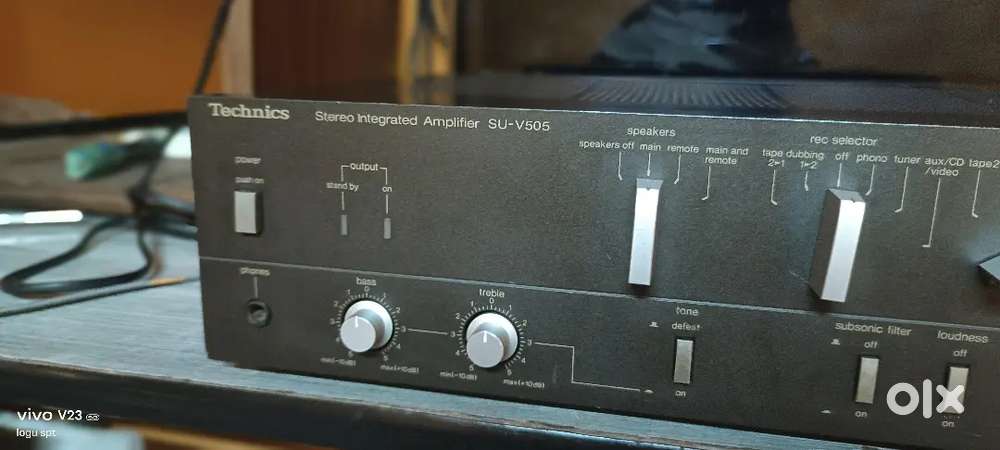 Technics su v505 amplifier