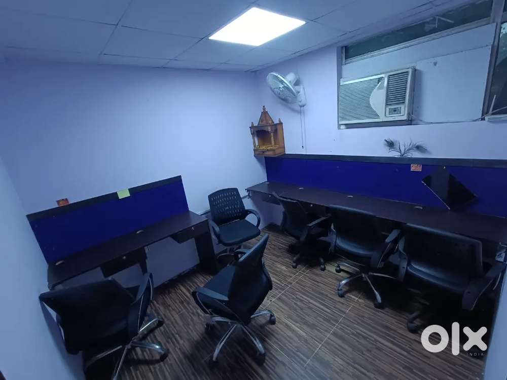1Boss Cabin+6Seats.Full Furnished Office Space For Rent In Noida Sec 2