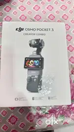 DJI Osmo pocket 3 Creator Combo Unused condition,8 Month warranty Left