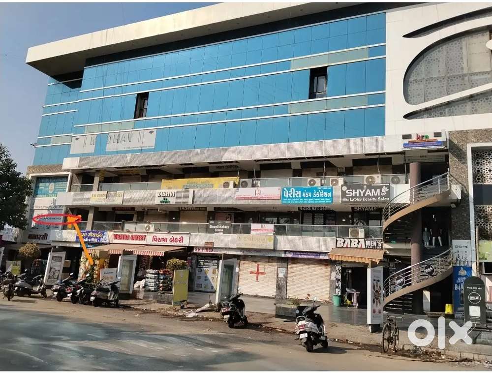1st floor specious Shop for rent at Bhimrad surat