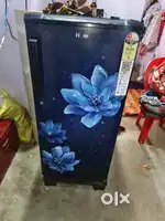 Haier blue colour  184 ltr