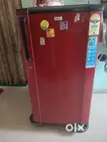 Fridge ,mahroon colour,old 8 years