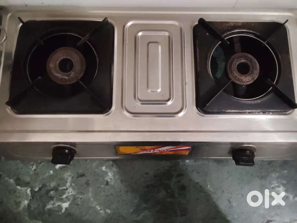 Gas chulha and utensils