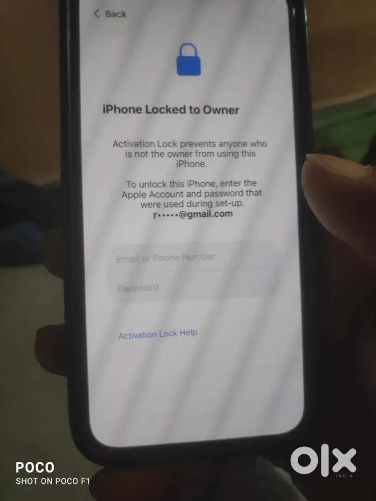 I phone 12 I cloud lock hoya gacha bill box nay
