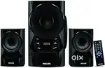 PhilipsIn-Mms6080B/94 60 Watt 2.1 Channel Auxiliary Multimedia Speaker