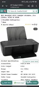 Hp deskjet 1000