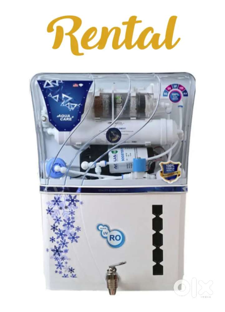 Ro water purifier available on rent