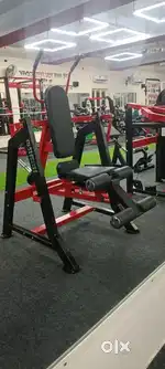 Imported look with heavy duty complete new Gym Equipment Setup.