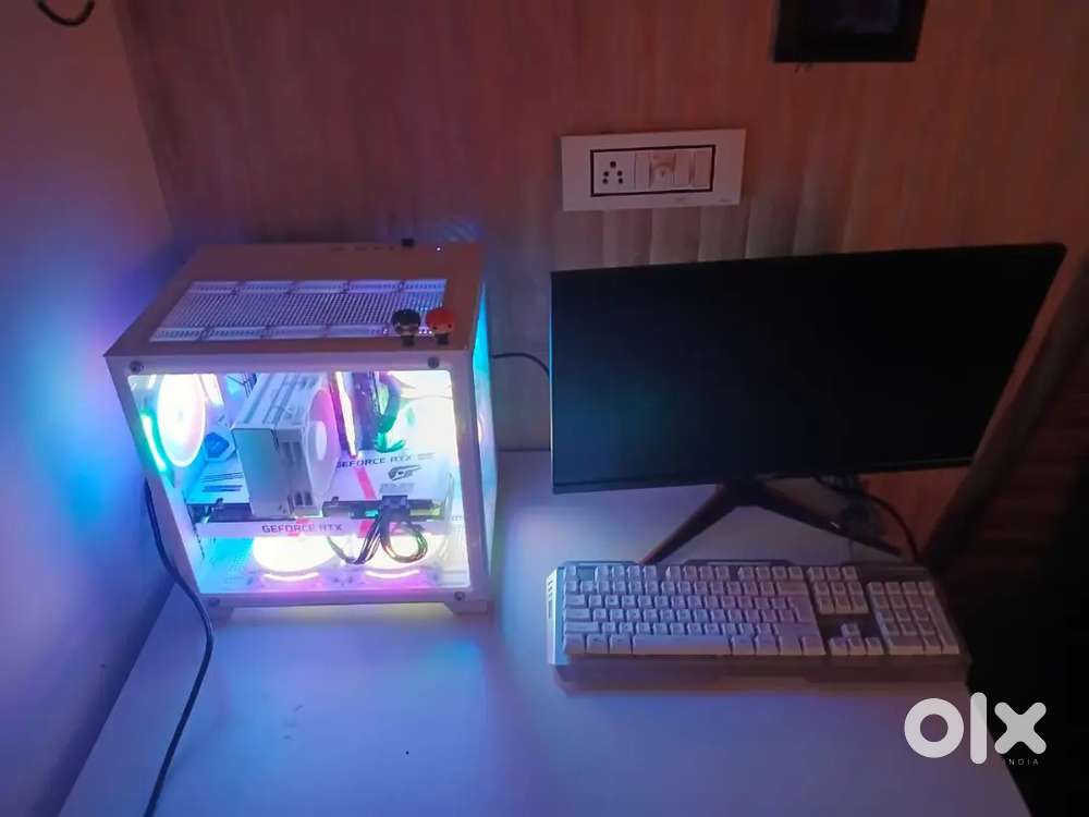RTX 3060(12GB) Intel i5(12th gen) with Great cooling acer monitor(1080