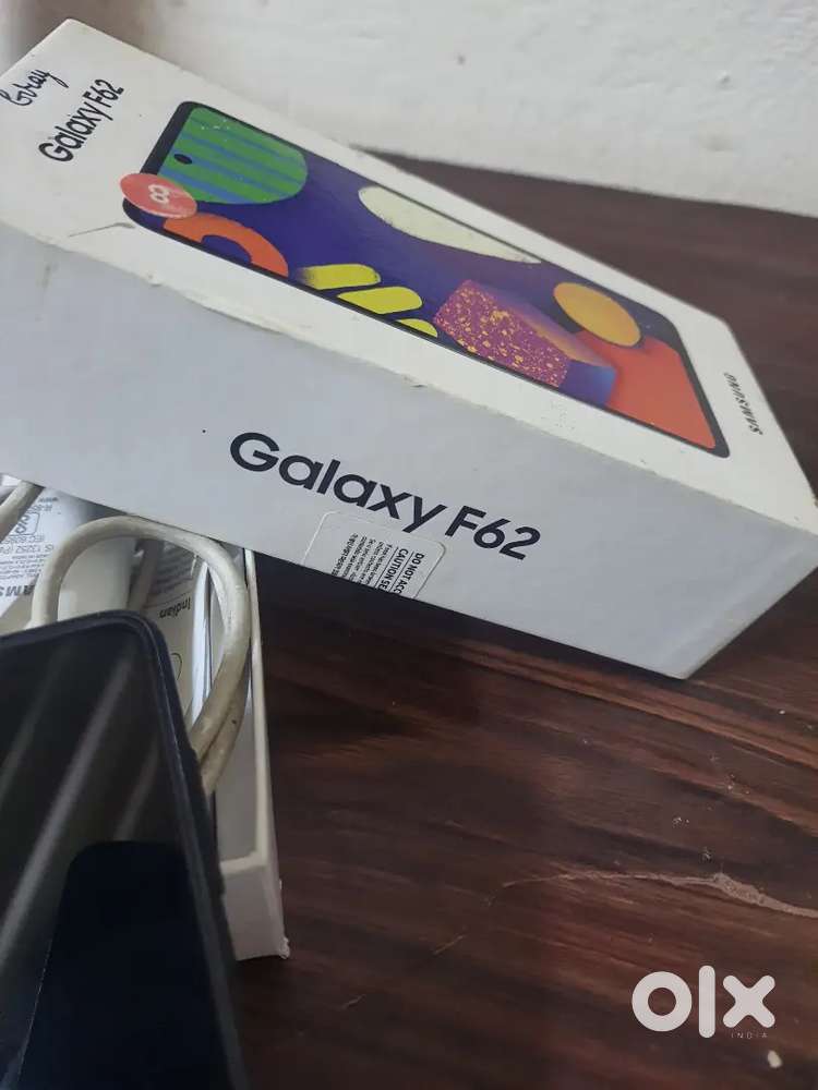 Samsung galaxy F62 Bill Box all Original