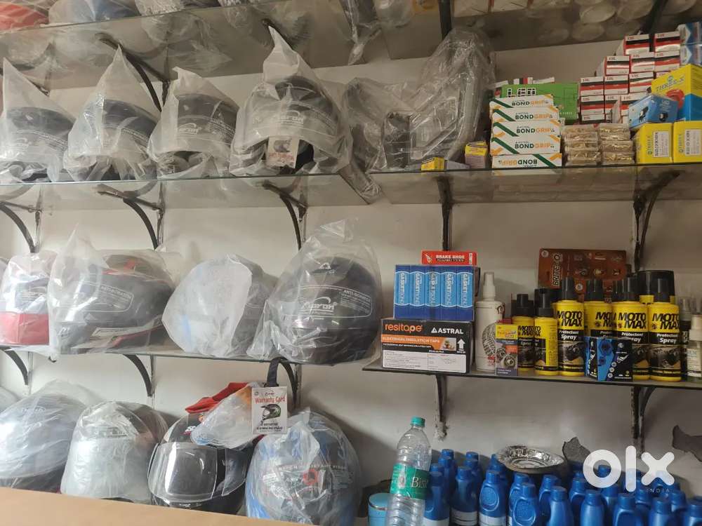 Helmets, two wheeler spares