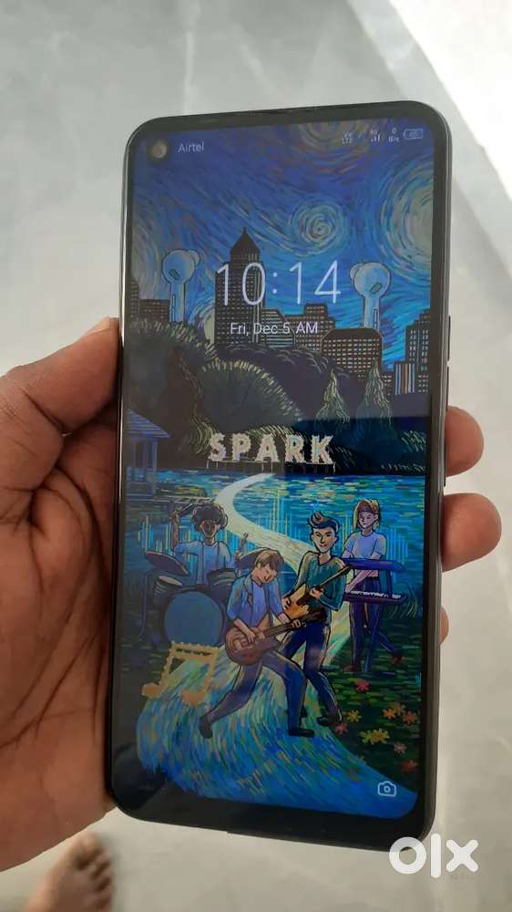 Tecno spark urgent sel mobail
