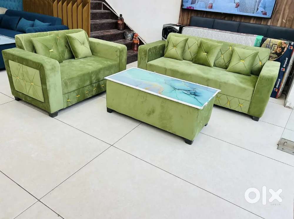 Nagpur Furniture Zone,  Modern 5 seater Sofa with elegant tea table