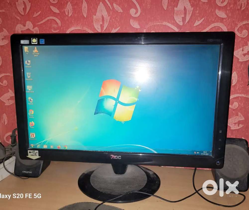 Aoc monitor 18.5 Inc's running condition