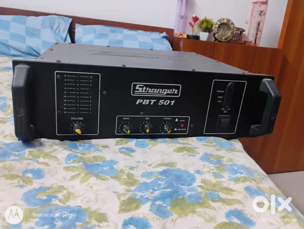 Dj amplifier pbt 501 New condition