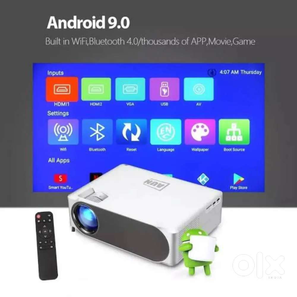 Aun AKY6S Smart Led 4K, Professional Projector
