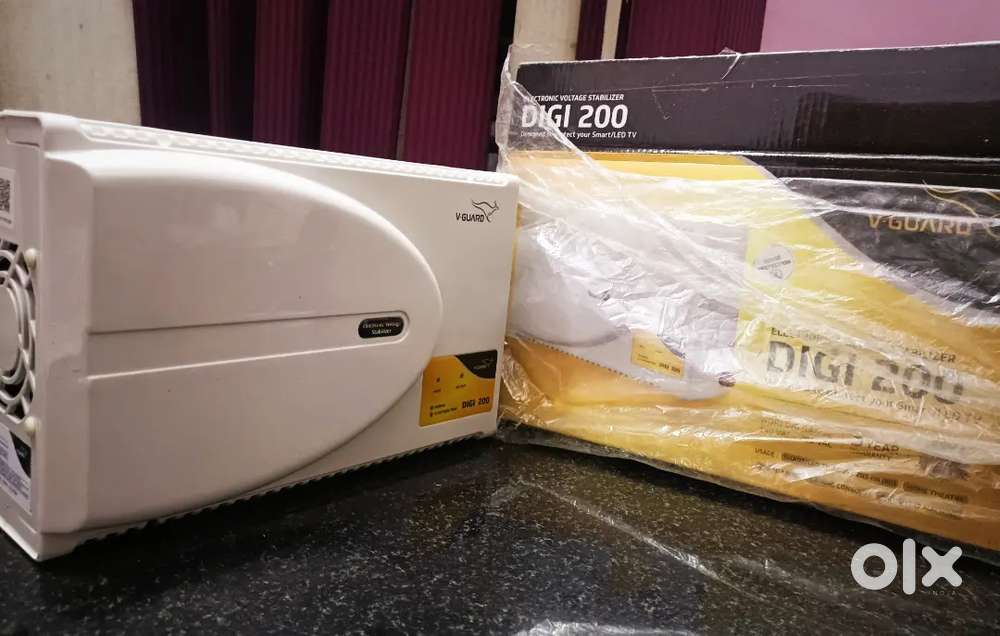 V GUARD STABILIZER ( FRESH PIECE ) WITH WARRANTY CARD AND BILL