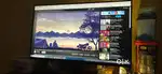 computer with monitor keybord and mouse
