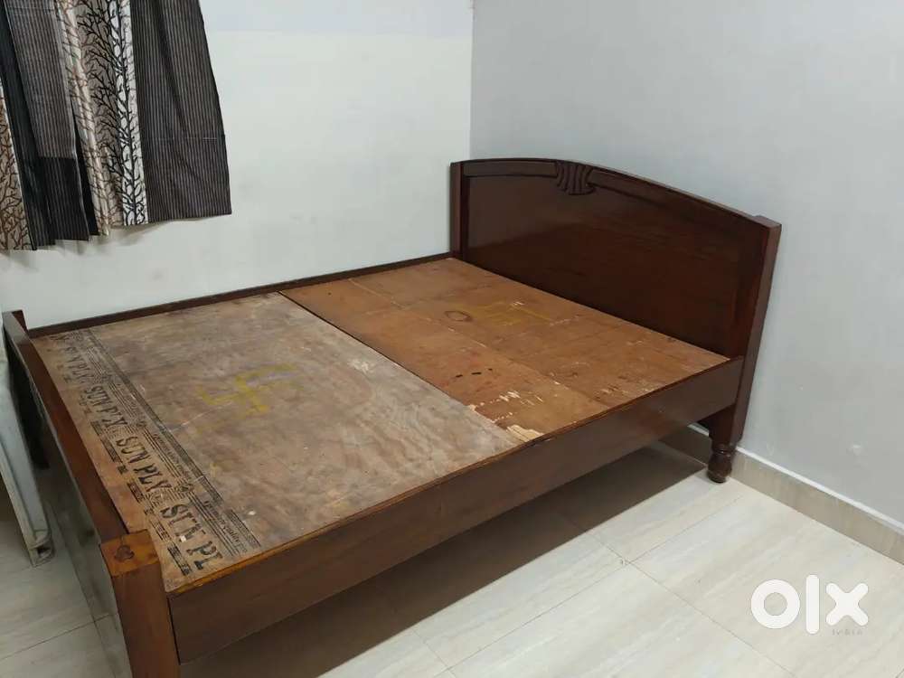 Teak Double cart new bed for sale in ullithota street Rajahmundry