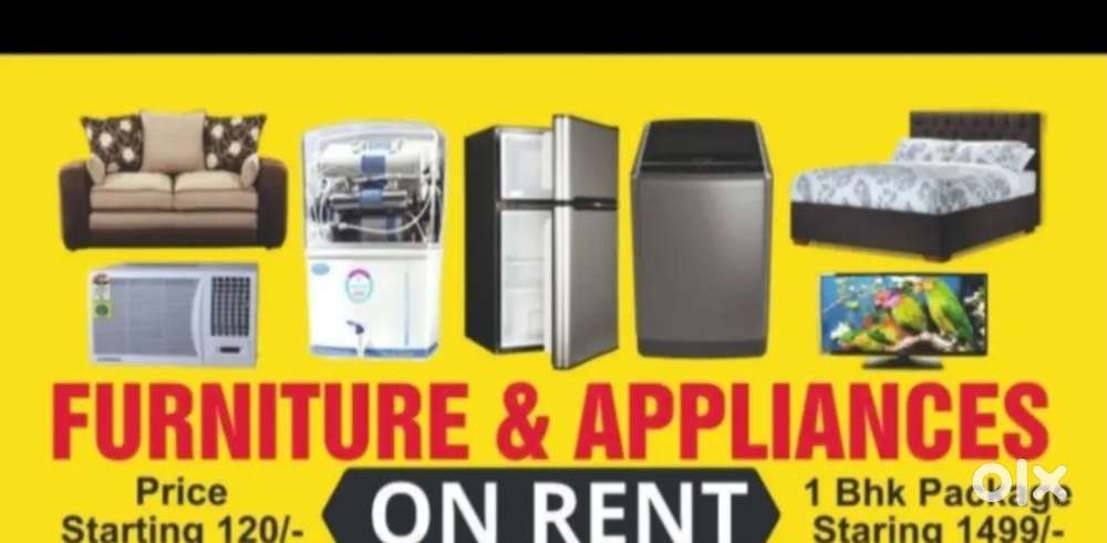 Furniture appliances on RENT