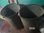 Iron storage drum for wheat, grains, water or other storages...