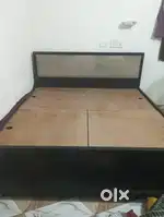 9000 double bed with box without matters