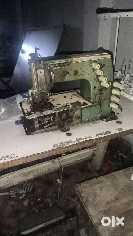 Flat lock kansai cutting machine