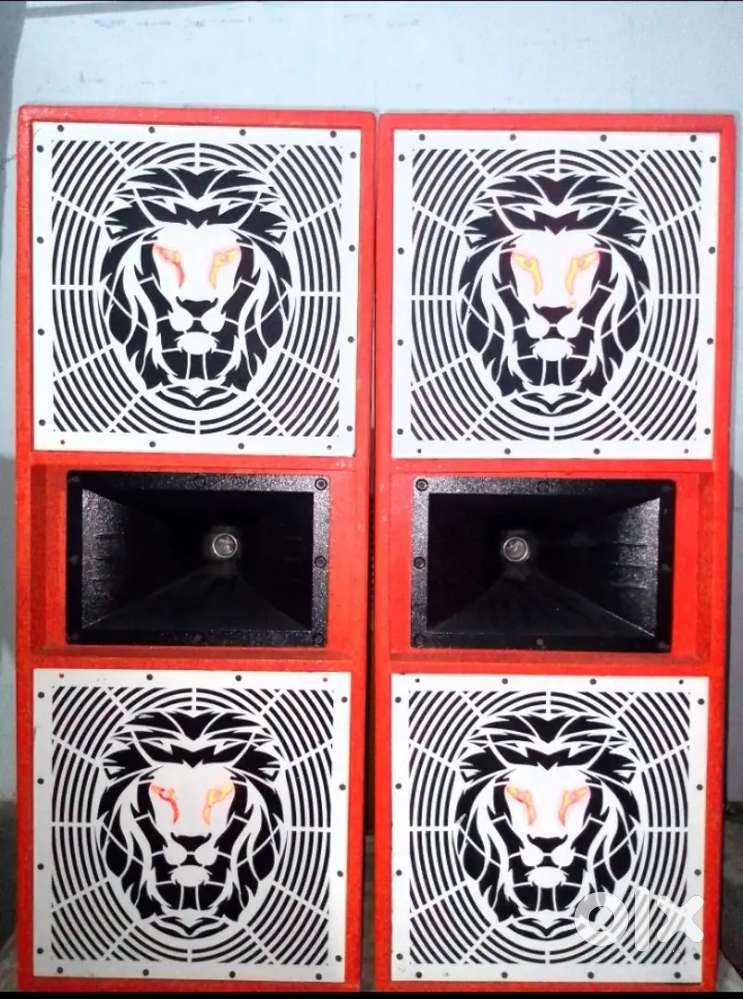Powerful tiger speakers200 Watt speakers 450 centre Hf