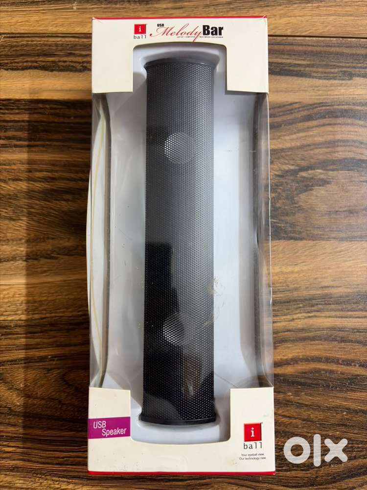 Like New: iBall USB Melody Bar Speaker - Perfect for Laptops!