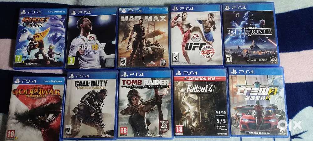 Ps4 games DVD