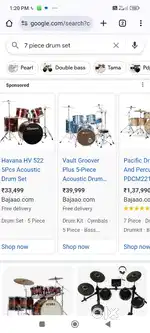 Yamaha I-455 & Drum Set